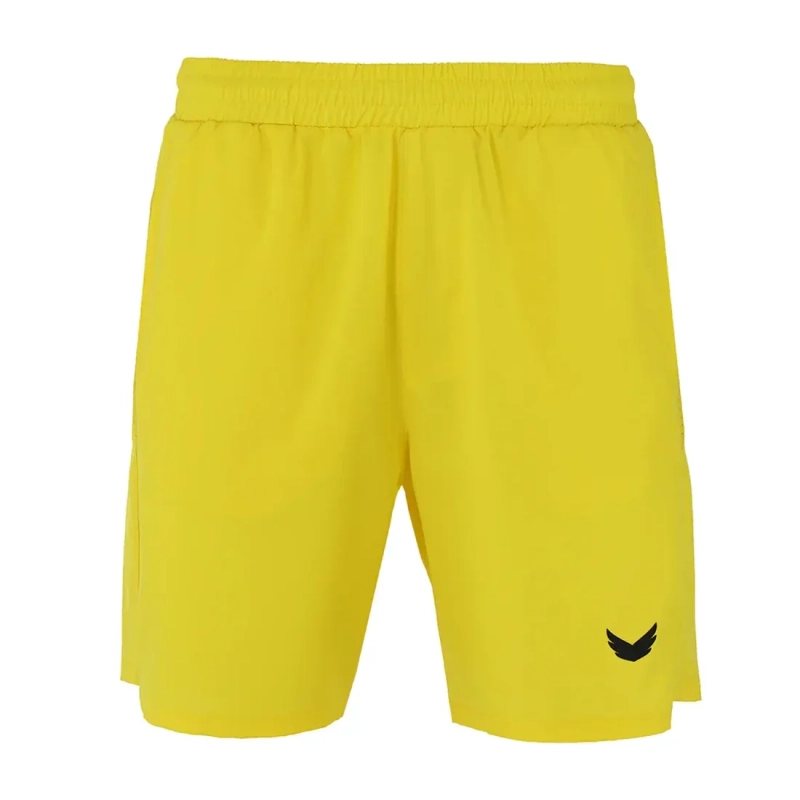 Wings Shorts Padel High Performance Stretch Polyester Elastane - Yellow